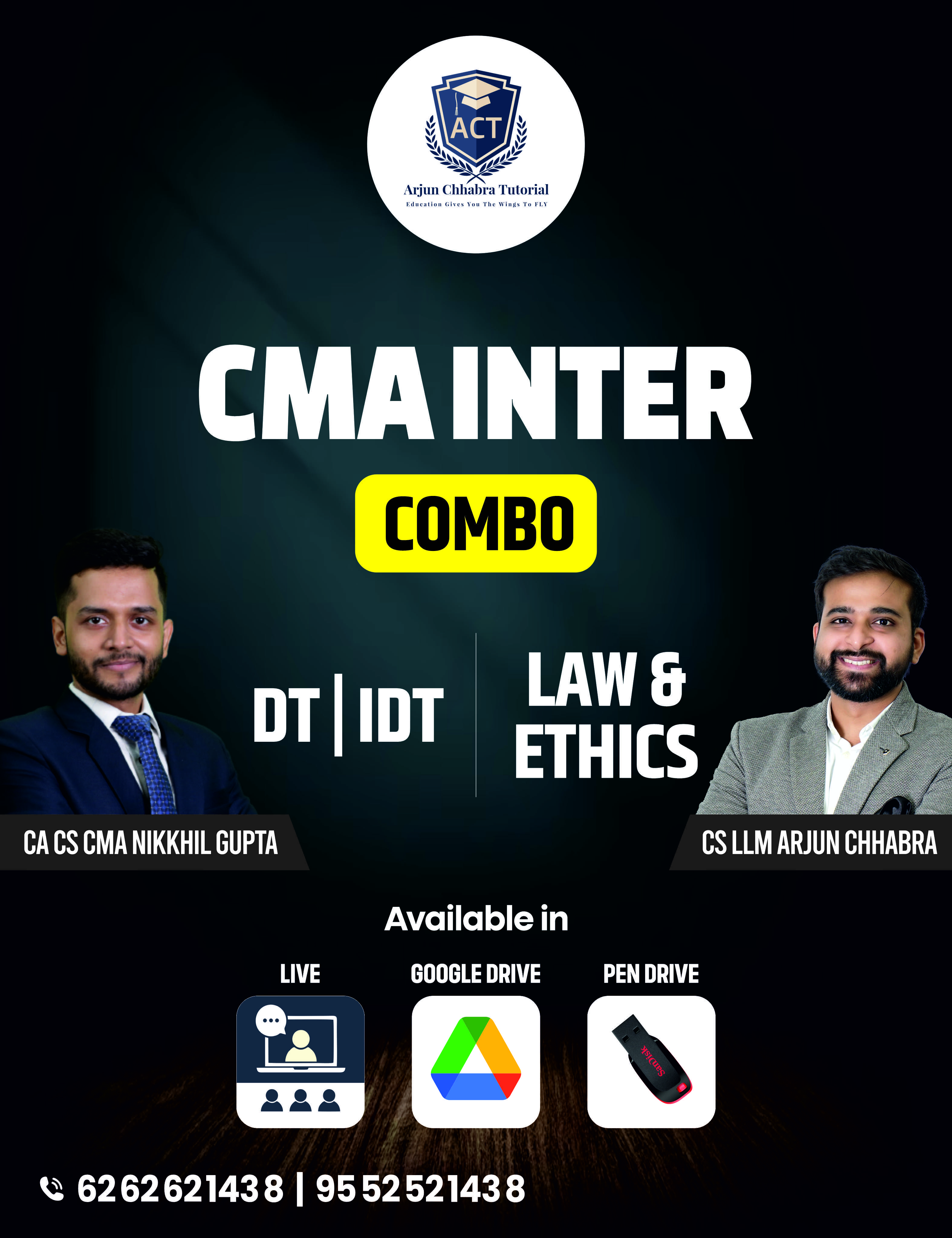 CMA Inter Combo Law and DT & IDT for JUNE | DEC 24